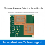 LD6002B 60g millimeter-wave radar 3D human presence sensor with dual transmit and dual receive serial ports