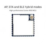 RM58N Serial to WiFi Module, 5G Dual-Band Low-Power Bluetooth Combined Wireless Transparent Transmission Module - Image 3