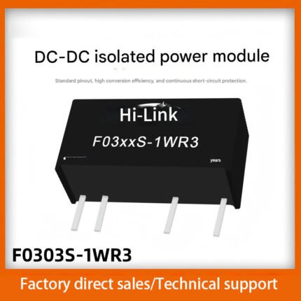 DC-DC isolated power supply module - F0303S-1WR3 - 3.3V to 5V