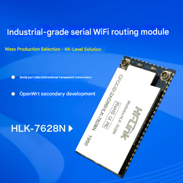 7628N Serial to WiFi Wireless Router Module Remote Transmission Linux Embedded Development