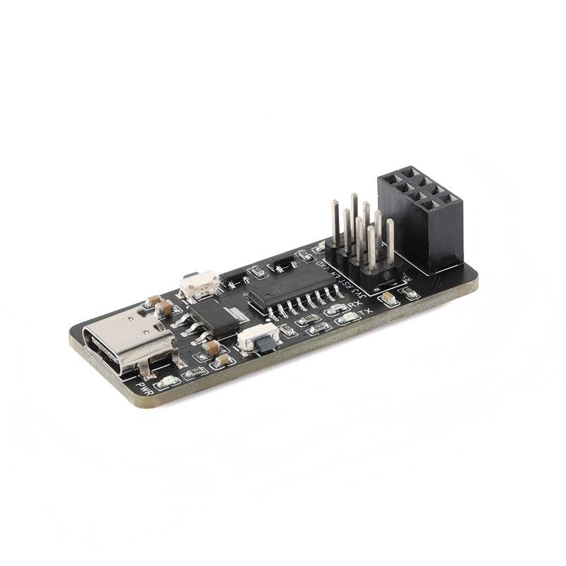 2(1) ESP-01/01S Wireless Transparent Transmission ESP8266 Serial to WiFi Module Adapter Board with Type-C Interface - Image 1