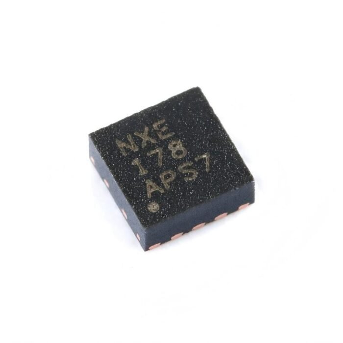 Surface mount BQ24040DSQR, silkscreened NXE WSON-10 1A lithium battery charger chip