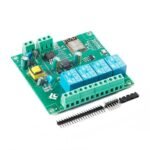 ESP8266 WIFI four-channel relay module ESP-12F development board secondary development AC/DC power supply