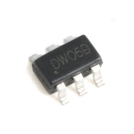 Surface-mount DW06D/J SOT-23-6 2-in-1 lithium battery protection IC chip (5 pieces)