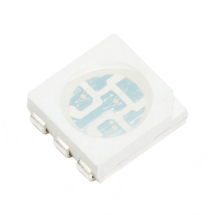 5050 SMD LED light, white, warm white high-brightness LED (10 pieces)