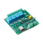 ESP8266 WIFI four-channel relay module ESP-12F development board secondary development AC/DC power supply - Image 2