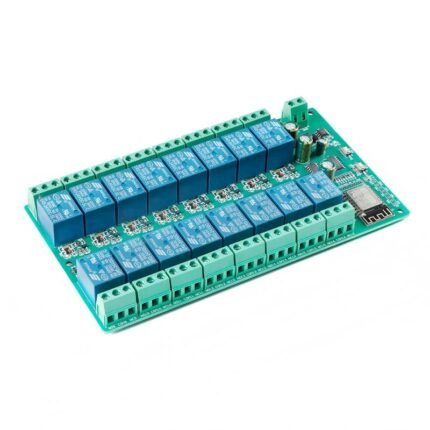 ESP8266 WIFI sixteen-channel 24V relay module ESP12F development board secondary development DC 24V power supply