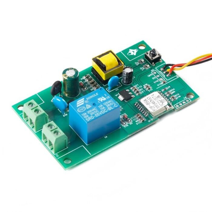 Temperature or temperature and humidity remote control module smart switch controlled by mobile app/220V power supply