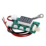 Four-wire fan temperature speed controller, temperature-controlled fan speed regulator, thermostat module