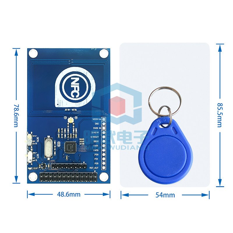 1比1主图_2 PN532NFC card reader module - Image 1