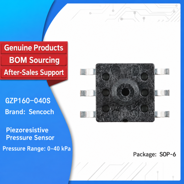 GZP160-040S SOP-6 Piezoresistive Pressure Sensor IC mV Signal Output