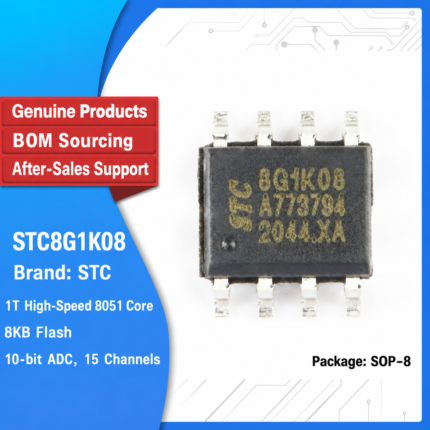 STC8G1K08-36I-SOP8 Enhancement-Mode 1T 8051 Microcontroller Microcontroller MCU