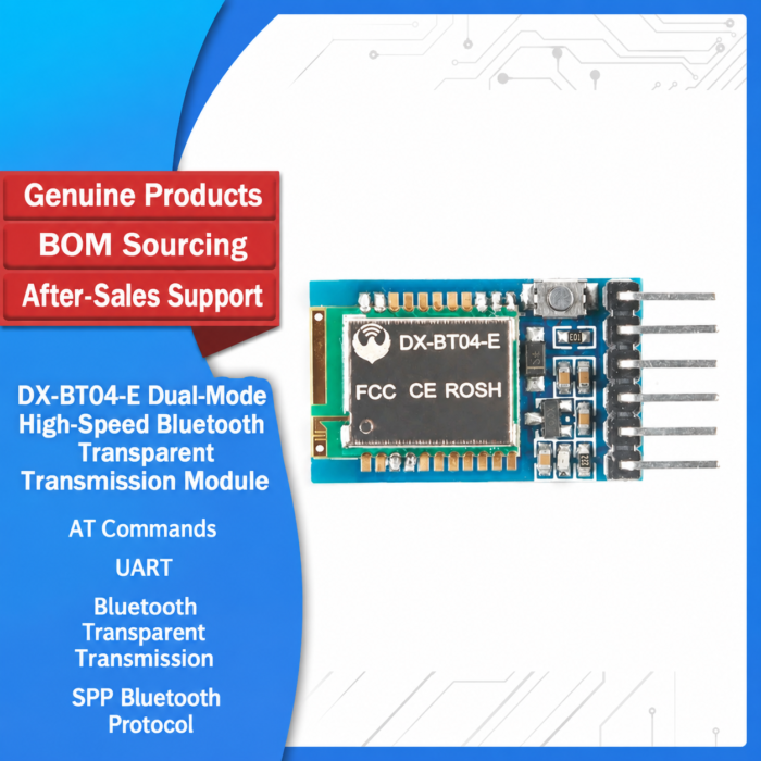 DX-BT04-E/BT08-E SPP3.0+BLE4.2 Dual Module Wireless Serial Port High-Speed Transparent Transmission Bluetooth Module