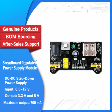 New Model Breadboard Power Module MB-102 5V/3.3V DC Voltage Regulation Module